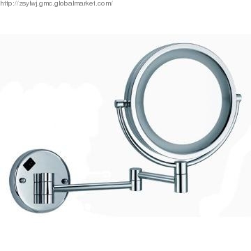 Lighted cosmetic mirrors