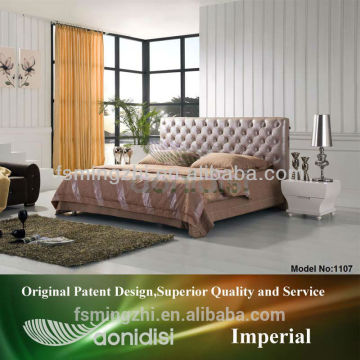 americian super king size bed with button headboard 1107