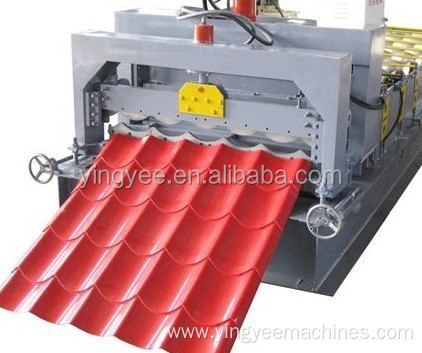 glazed roof sheet metal roll forming machine