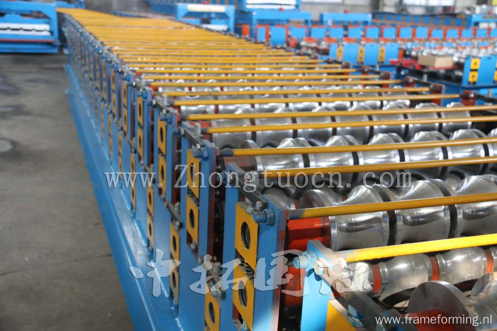 Double Layer Tile Roof Roll Forming Machine