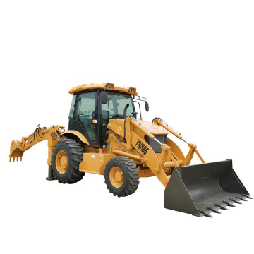 4 wheel drive new backhoe and loader