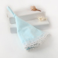 Household microfiber kids hand towel with hanging loops