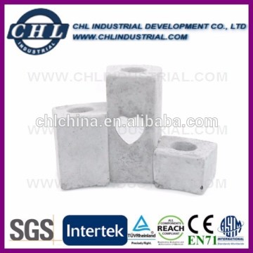 Stone effect custom printed candle holder