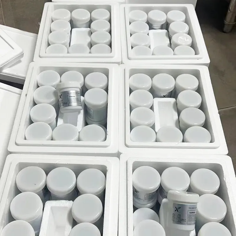 T3 T4 Sac305 Sn63pb37 Leaded Low Temp No Clean PCB Reflow Soldering BGA Ppd SMD SMT Lead Free Bismuth Silver Copper Tin Solder Paste for Electronics 63 37 42 58