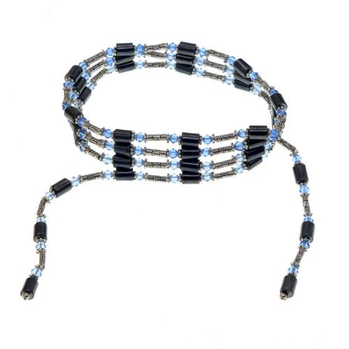 Magnetic Hematite Wrap Bracelet Necklace