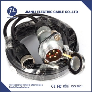 5pin din waterproof CCTV extension cable