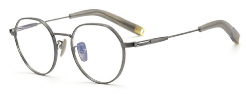 Zwarte titanium nieuwe ontwerper voorgeschreven bril