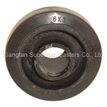 Rubber with Cast Iorn Core Wheels (MR63WB)