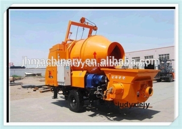 diesel concrete mixer with pump/concrete pump with mixer/ mobile concrete pump for sale