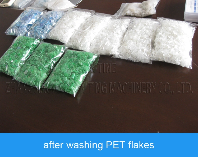 Waste Pet Bottle Flake Recycled Machine Plastic Recycling Machine