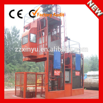 Xinyu Moderate Price of SC100/100 Building Hoist in China for Passenger