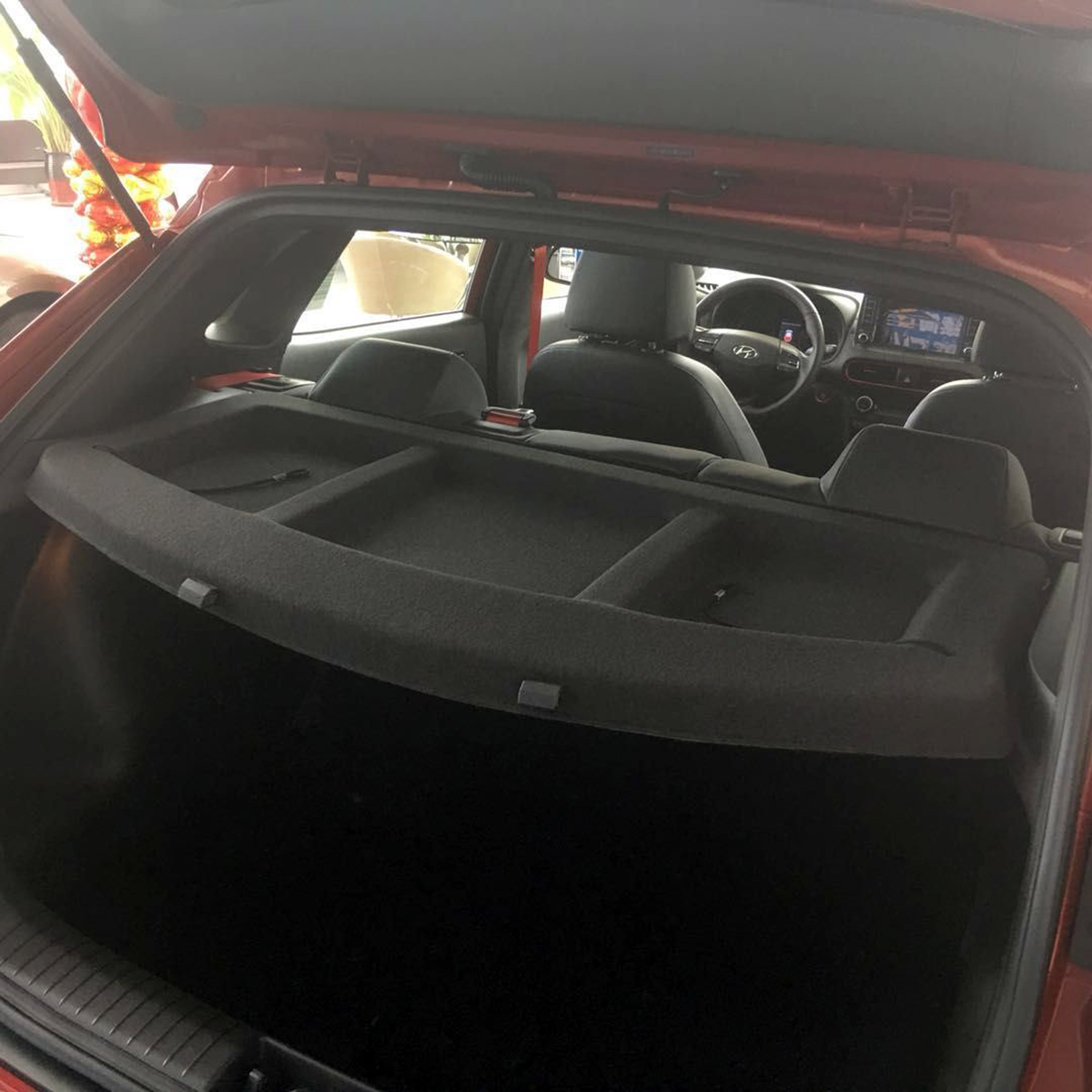 Rear Tailgate Hatchback Parcel Shelf