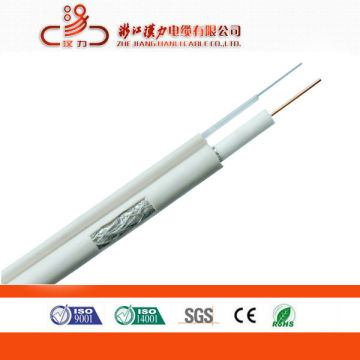 Combined cable RG6+Fiber