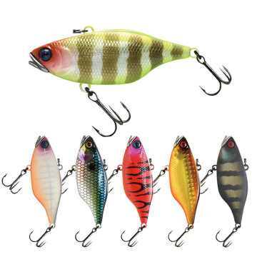 LETOYO 60mm Hard Vib Fishing Baits - Swim Baits Minnow Lures 11.6g