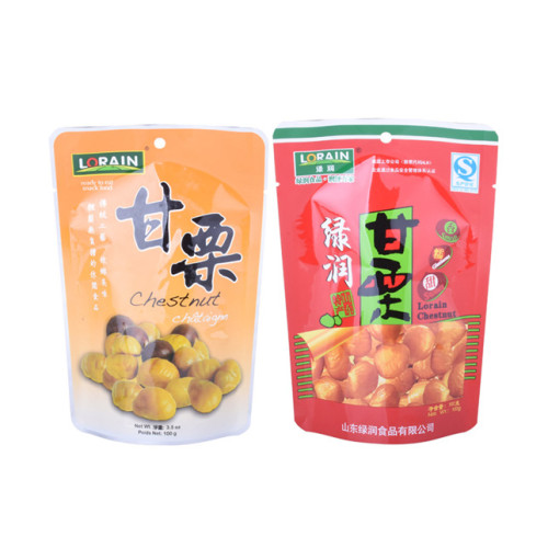 Plastic retort chestnut packaging food bag