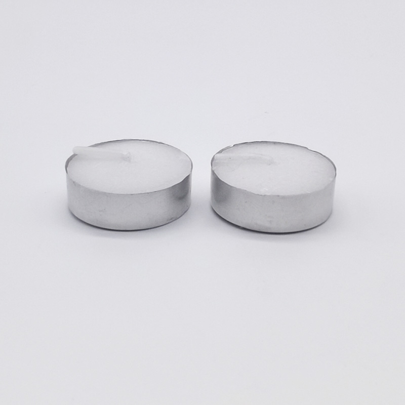 Націснулі 6 гадзін свечкі белага гарбаты для вяселля