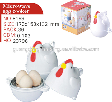 2016 new creative microwave egg cooker anufacturer egg cook helper