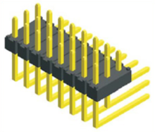 2.00mm Pin Header Three Row Angle Type