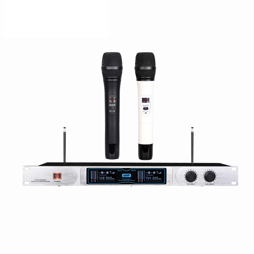 Wholesale Dual Channels Conference Mic Vhf Microphone