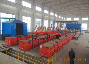 Foundry molding equipment lost foam casting