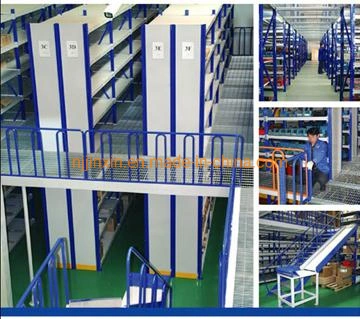 Steel Structure Mezzanine Racking with High Loading Capacity