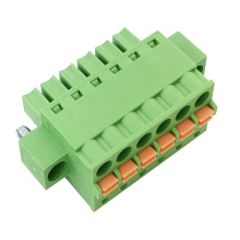 3.81mm pitch female spring screwless terminal block