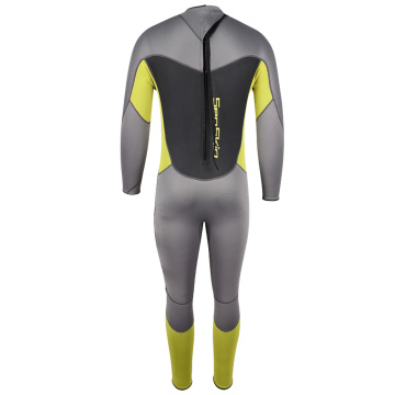 Seaskin Back Zip Long Sleeve Neoprene Scuba Wetsuit