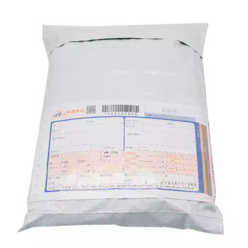 Custom Cheap Express Envelope Poly White Mailer with Invoice Pocket