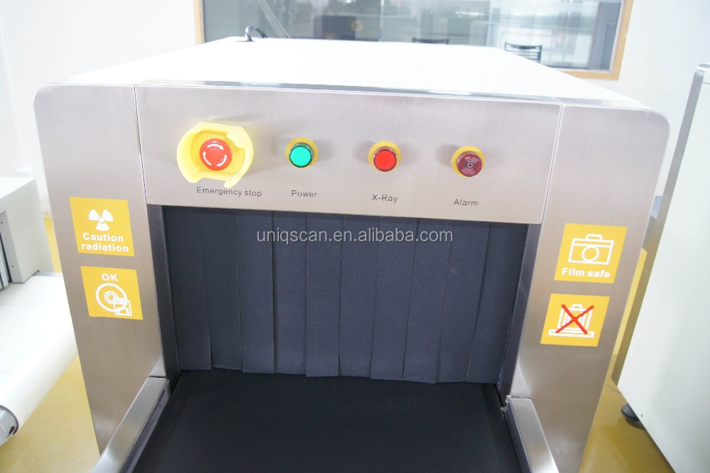 UNIQSCAN Scanner a raggi X per bagagli di piccole dimensioni SF5030 con fotocamere digitali personalizzate per aeroporto