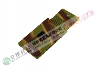 Army color for silicone business name card box supplier