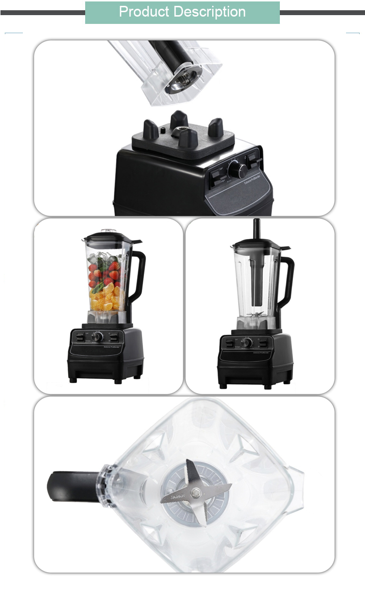 Factory Price Hot Sale High Power Brand New High Speed Commercial Electric Smoothie Blender