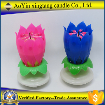 Birthday party supplies Music Rotate Candles