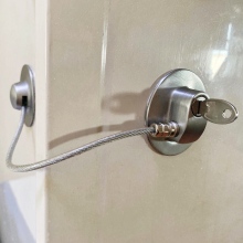 Zinc Alloy Refrigerator Door Lock: Multi-Function, Baby Safety Lock