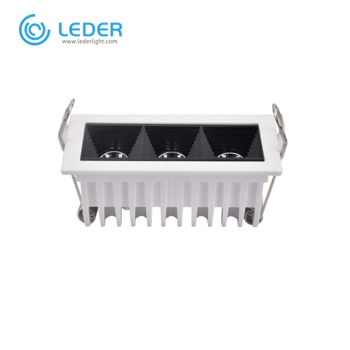 LEDER Luz Linear com Lado Estreito Branco 2W * 3