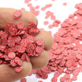 Symulacja plasterek glina polimerowa kolorowe jedzenie czerwony bekon plastry glina szlam błoto glina szlam wypełnianie Nail Art DIY
