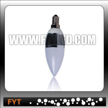 2012 new 3w led bulb candle light E27 E14