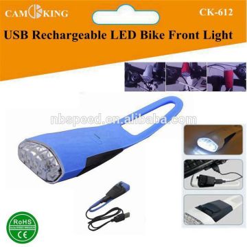USB bike light, Rechargeable LED bike Light, bike front light, frame mounting bike light
