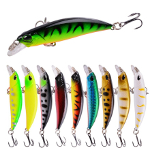 Artificial Multicolor Luminous Baits for Fishing Lures and Tackle
