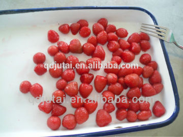 Fresh strawberry, canned strawberry, canned strawberry in tin