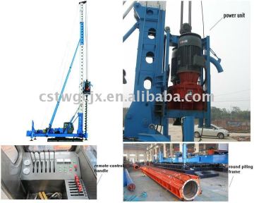 bored pile drilling rig/screw drilling