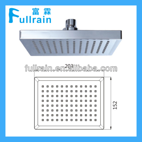 H6153 Bathroom ABS Plastic Rectangular Shower Head