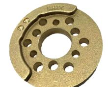 Lost wax casting bronze/brass/copper mechanical componets