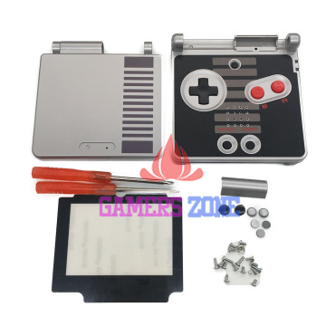 For GameBoy Advance SP Classic NES Limited Edition Replacement Housing Shell Screen Lens For GBA SP Housing Case Cover