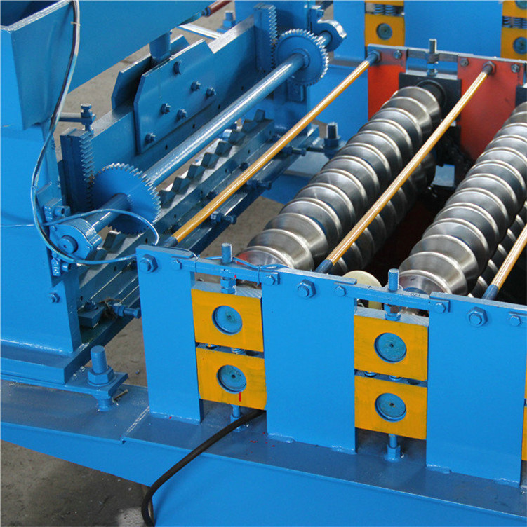 corrugated steel machine)