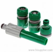 Plastic 2-function Garden Hose Nozzle Set With Low Price.?