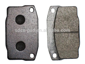 disc automotive brake pad with NAO formula