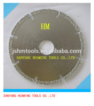 Multifunctional fire rescue diamond brazed grout oscillating saw blade
