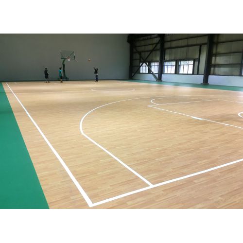 FIBA Approved Indoor PVC Basketball Flooring