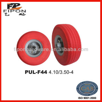 PU Solid Garden Carts Wheel 4.10/3.50-4