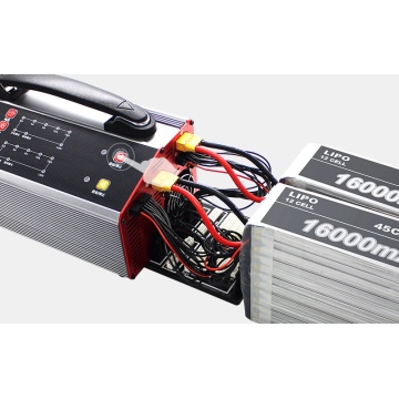 1200W 2x600W 15A 6-12s Carregador de drone UAV de bateria